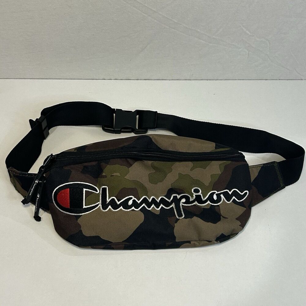 Champion Men's Prime Waist Bag Woodland Camo One Size Fanny Hip Pack Hunting